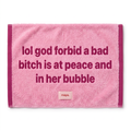 In Her Bubble Face Towel
