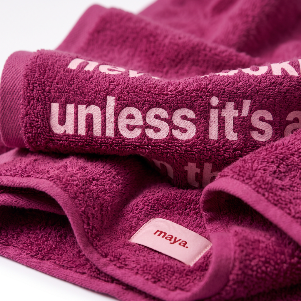 Ass In The Mirror Face Towel