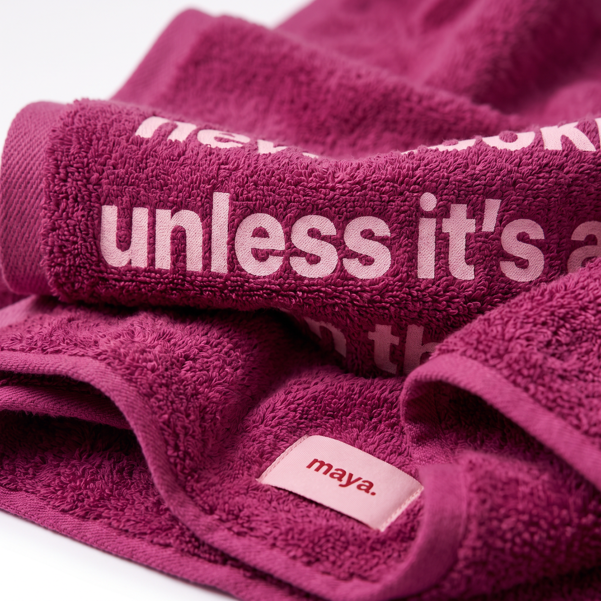 Ass In The Mirror Face Towel