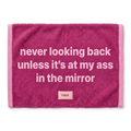 Ass In The Mirror Face Towel