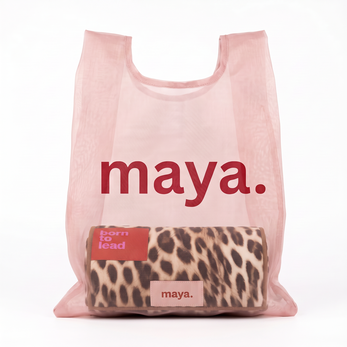 Leopard Grip Mat Towel