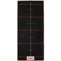Perform Black Grid Mat Towel